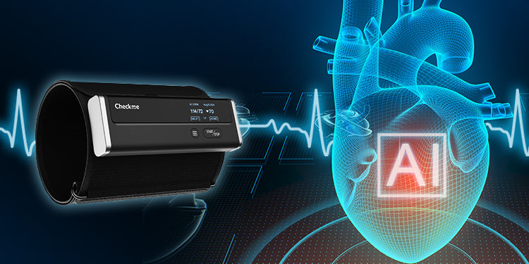 Bluetooth  BP2 WIFI  AI Analysis Upper Arm Digital EKG Blood Pressure Monitor