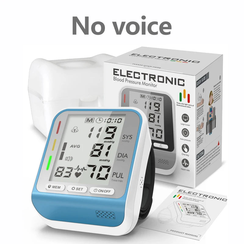 Portable Wrist  Digital Blood Pressure Monitor