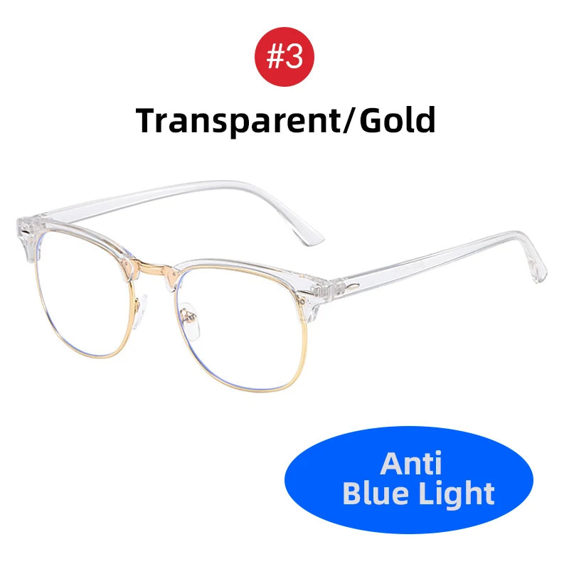 Vintage Anti Blue Light Blocking Glasses