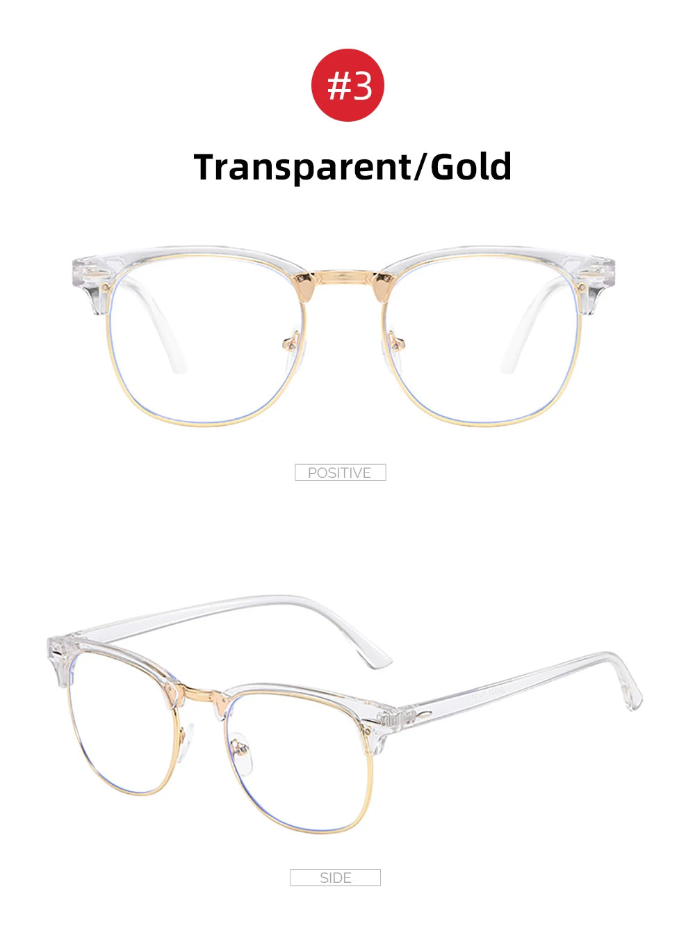 Vintage Anti Blue Light Blocking Glasses