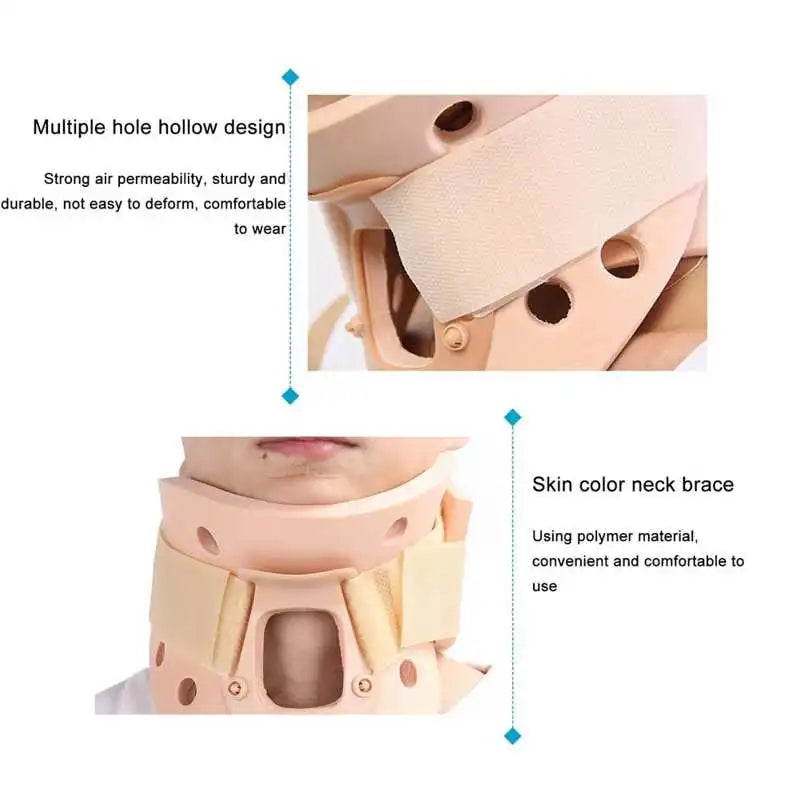 Breathable Neck Braces  Cervical Traction Collar Neck Orthosis Philadelphia Neck Fixator Chin Neck Supports Pain Relief