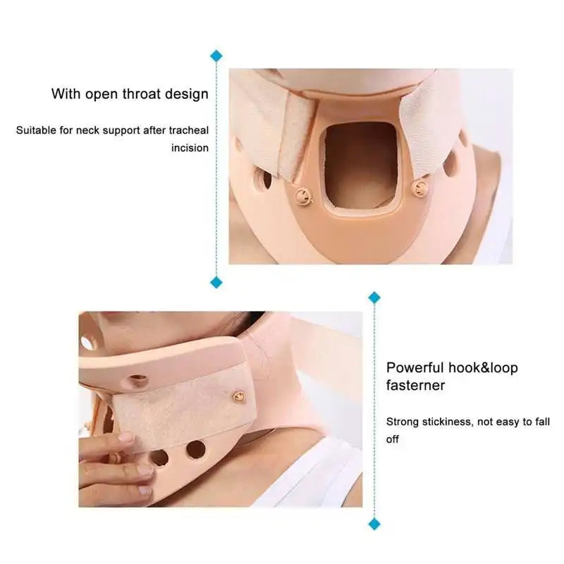 Breathable Neck Braces  Cervical Traction Collar Neck Orthosis Philadelphia Neck Fixator Chin Neck Supports Pain Relief
