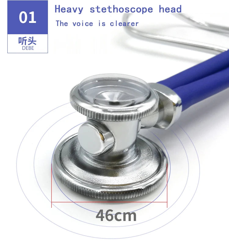 Multi-Functional Double-Tube Stethoscope