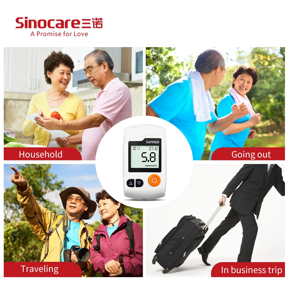 Sinocare Blood Glucose Test Strips
