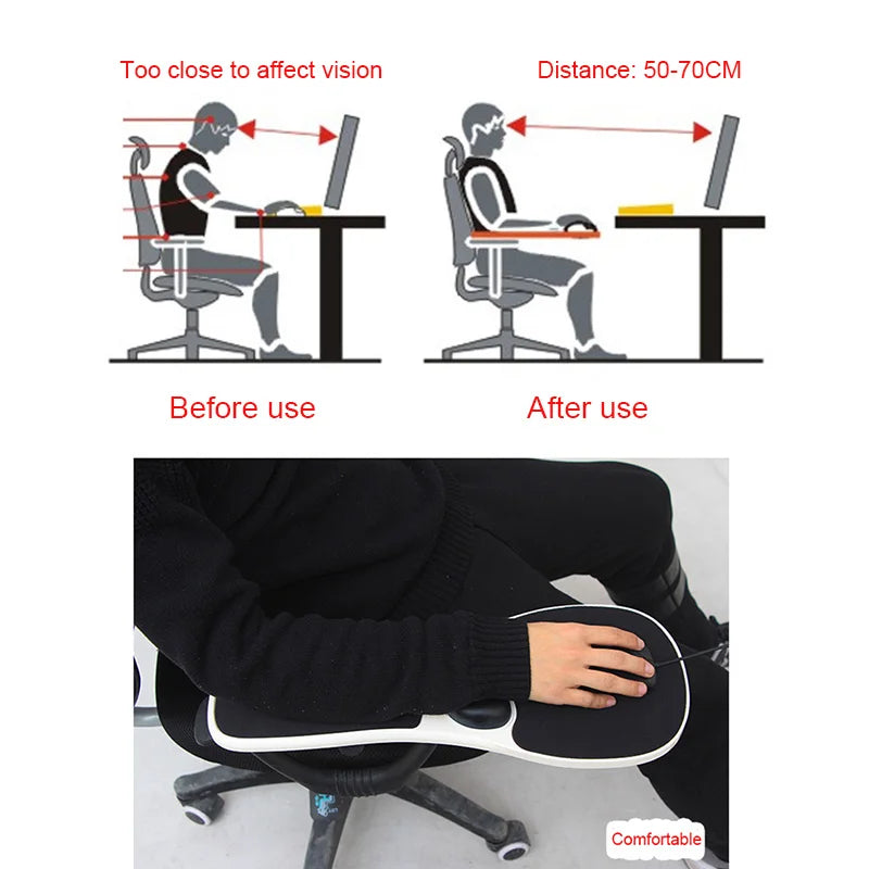Chair Armrest Mouse Support Pads