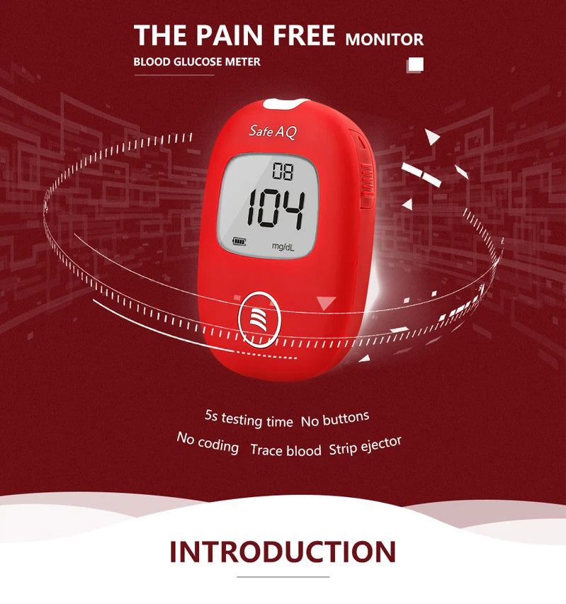 Safe AQ Smart Glucometer