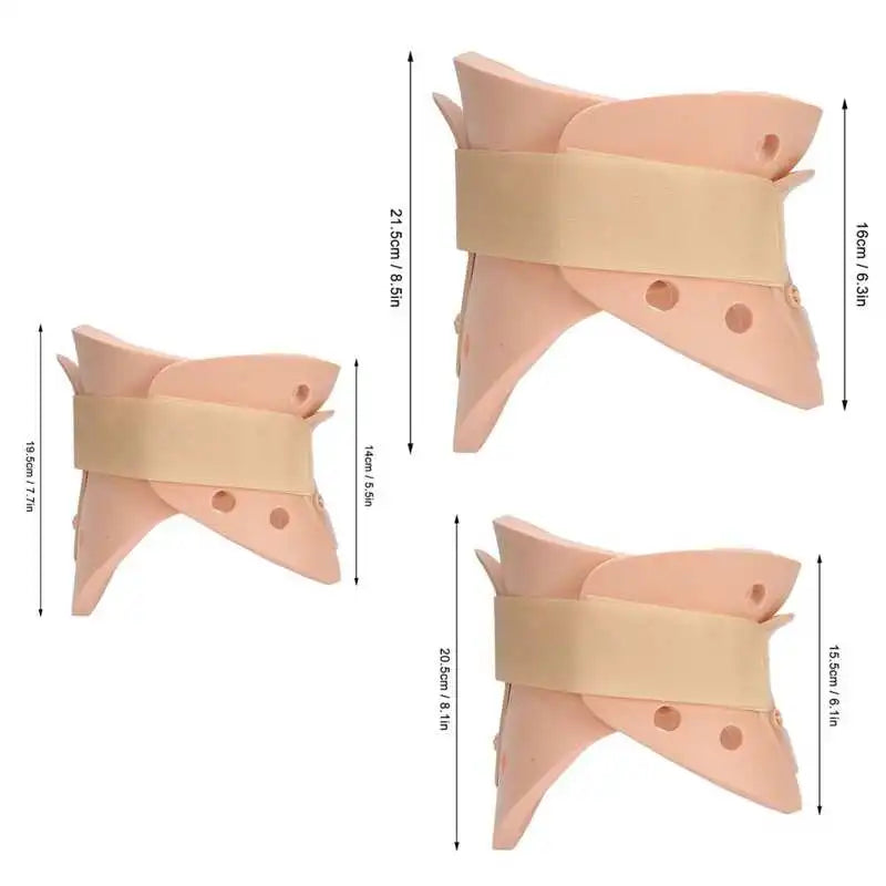 Breathable Neck Braces  Cervical Traction Collar Neck Orthosis Philadelphia Neck Fixator Chin Neck Supports Pain Relief