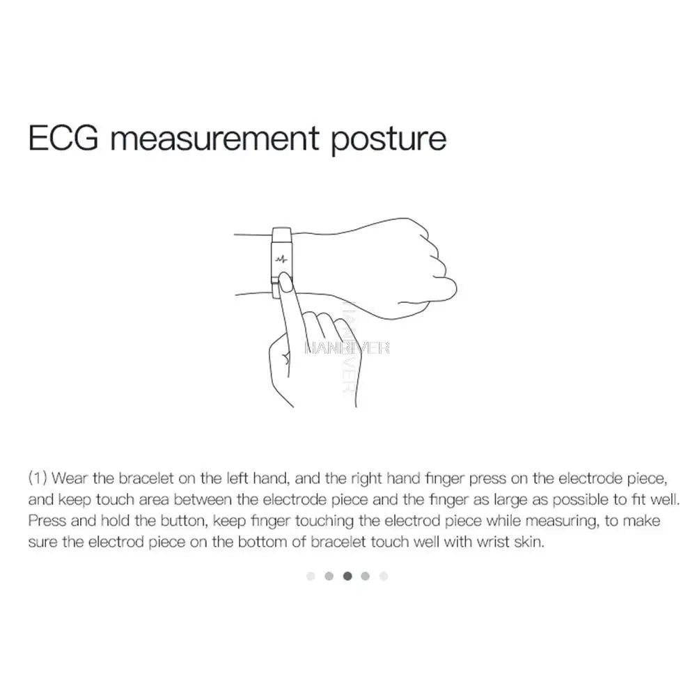 ECG Smart Wristband with Heart Rate Variability (HRV) | Medical-Grade