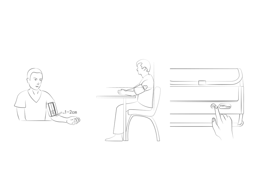 Bluetooth  BP2 WIFI  AI Analysis Upper Arm Digital EKG Blood Pressure Monitor