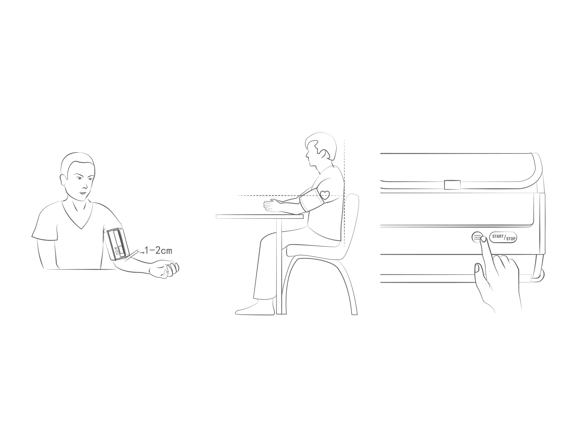 Bluetooth  BP2 WIFI  AI Analysis Upper Arm Digital EKG Blood Pressure Monitor