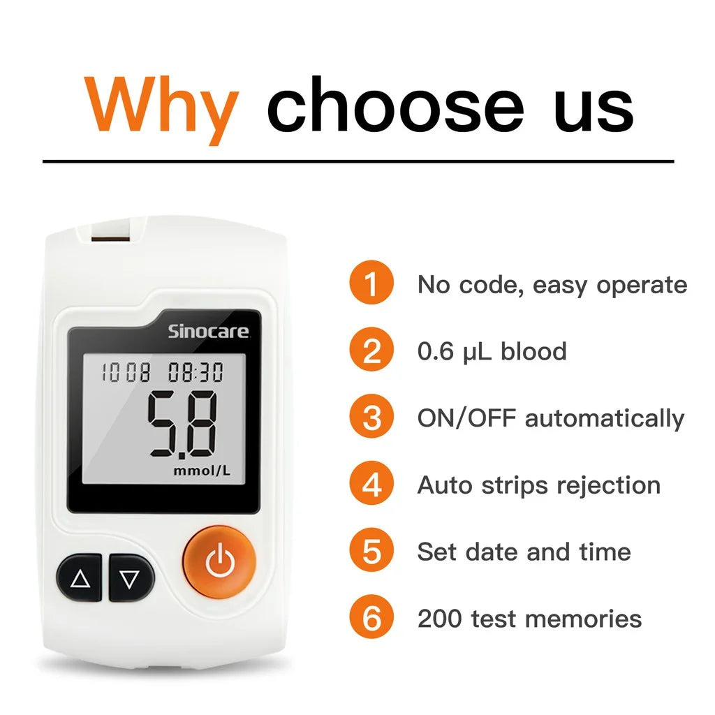 Sinocare Glucometer