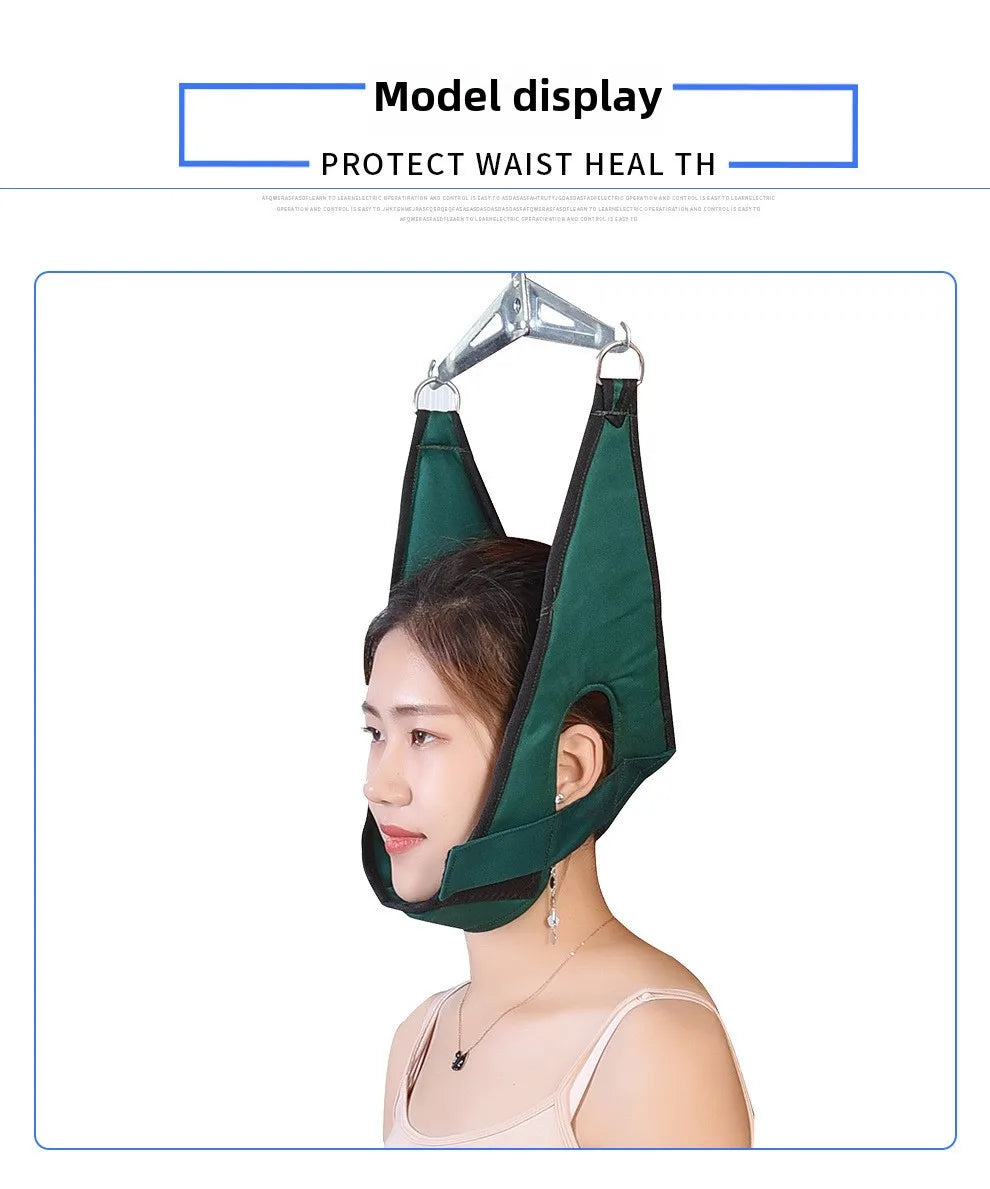 Hanging Cervical Traction Device Accessories Neck Traction Stretching Belt Canvas Spine Chiropractic Traction Cushion Pad