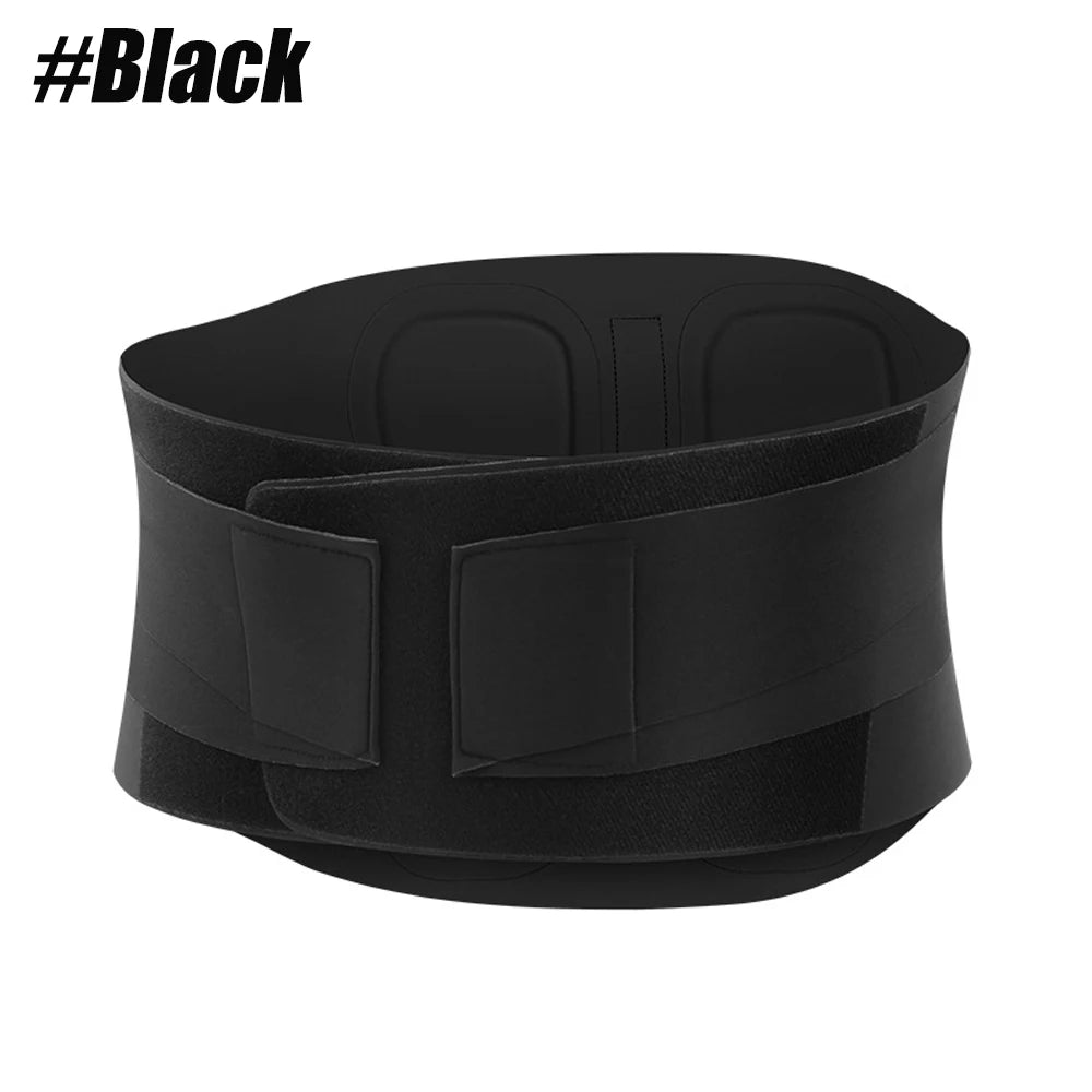 1 Pcs Adjustable Ultra Thin Back Brace with Lumbar Pad, Flexible Supports, Back Brace for Lower Back, Sciatica Scoliosis Relief