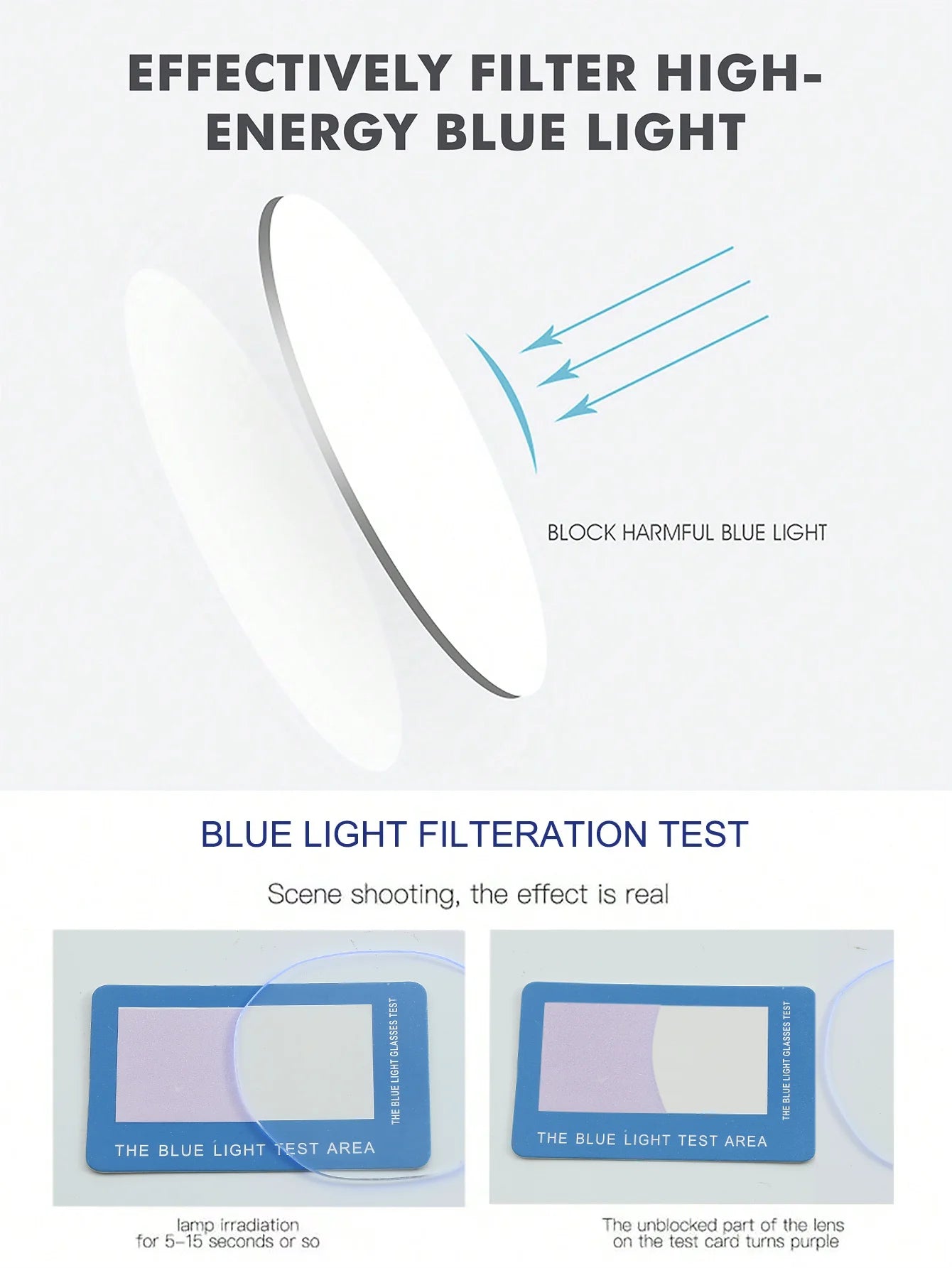 Trendy Anti-Blue Light Clear Glasses