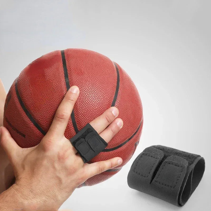 1PC Finger Splint Adjustable Finger Support Brace Sleeve Protector Basketball Finger Joint Protector Sports Support Tape
