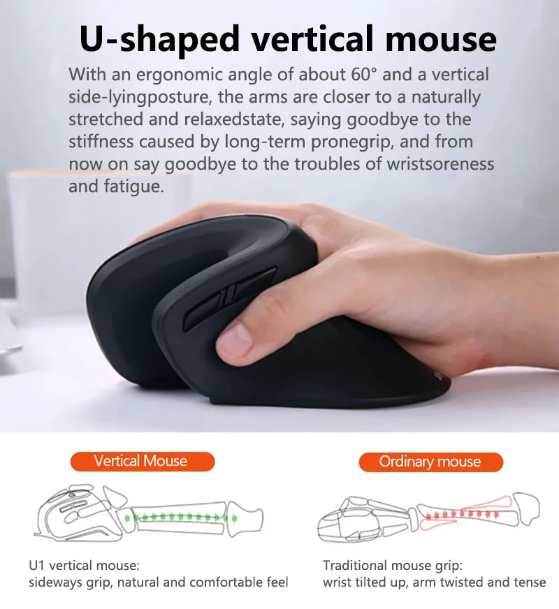 Warvank U2 Wireless Office Mouse