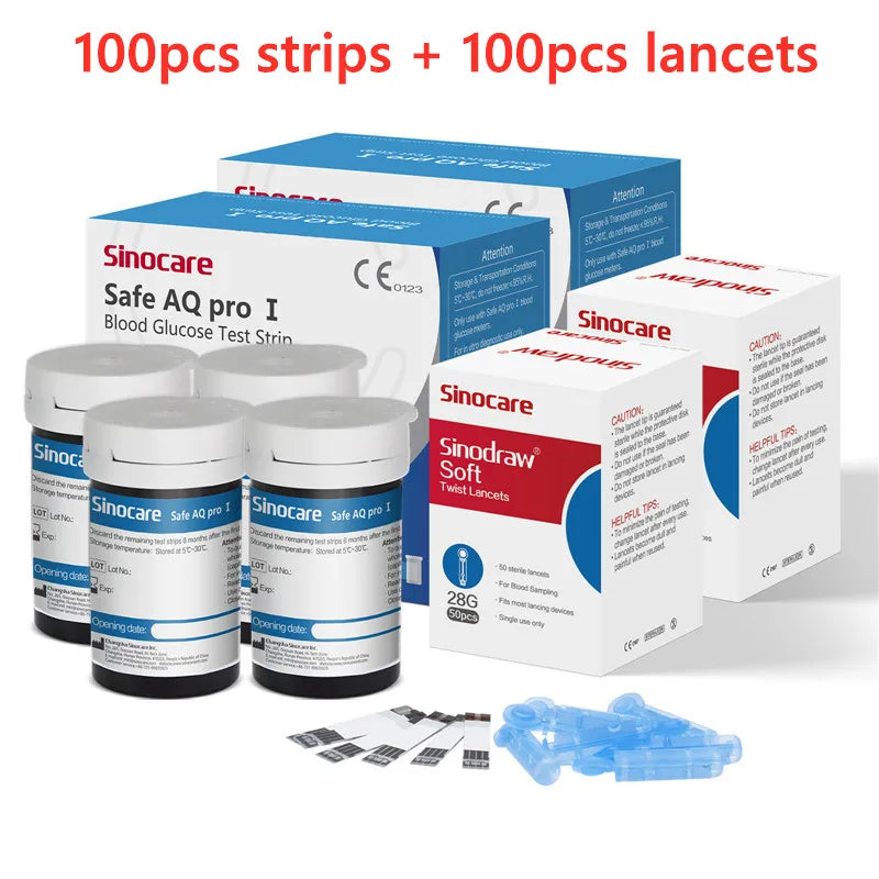 Sinocare Glucometer Kit