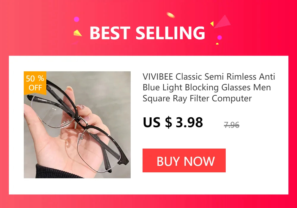 Vintage Anti Blue Light Blocking Glasses