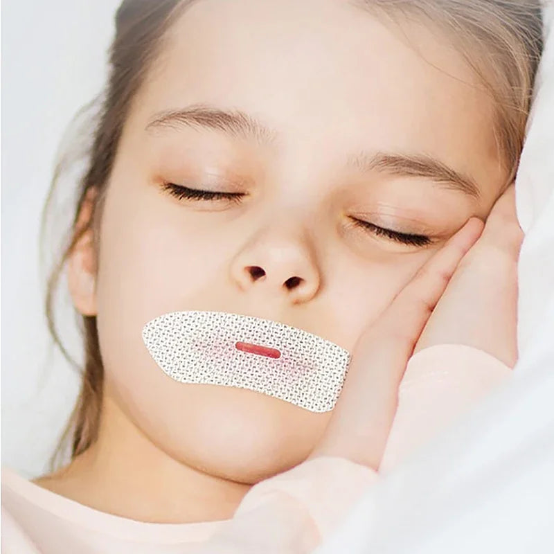 Premium Anti-Snoring Mouth Stickers - Sleep Quality Solution for Adults & Children