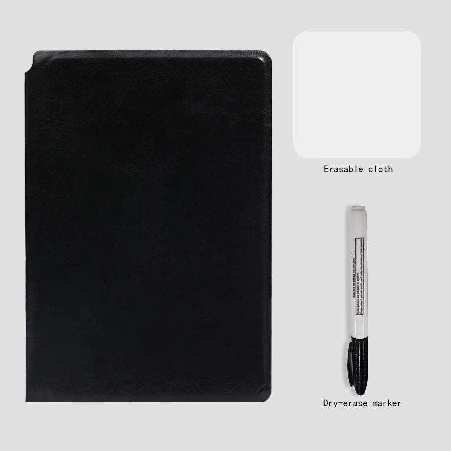 A5 Reusable Whiteboard Notebook Set