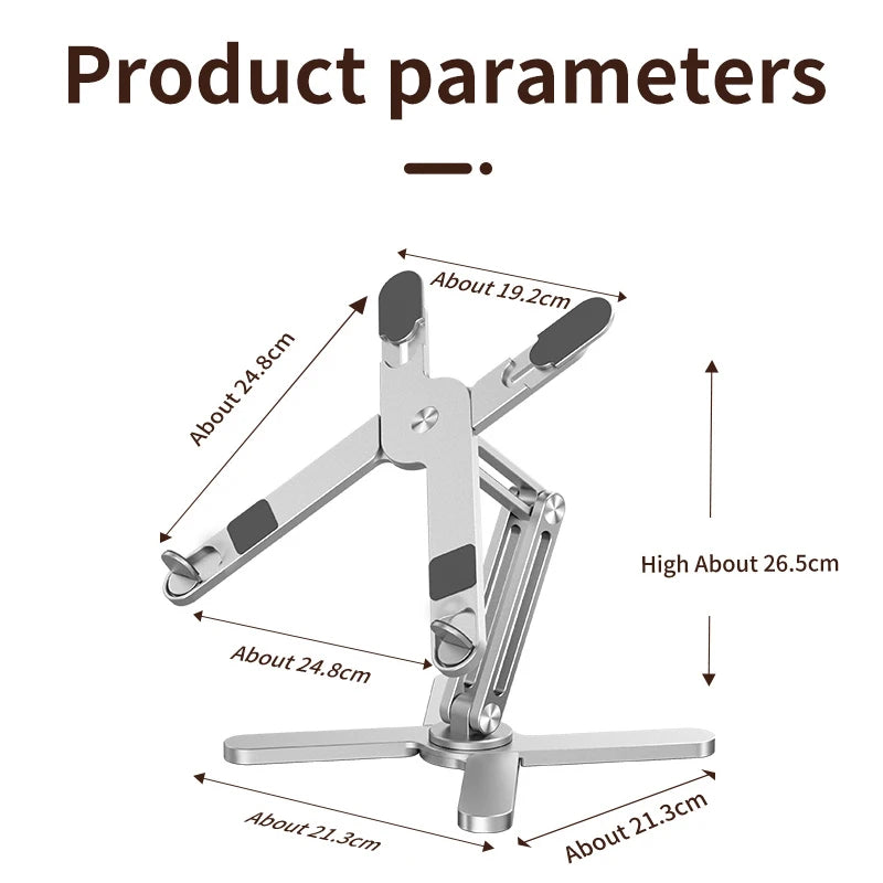 360°Rotation Foldable Laptop Stand