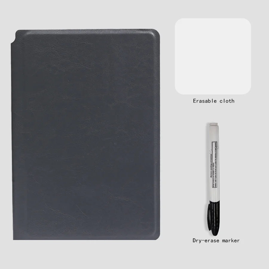 A5 Reusable Whiteboard Notebook Set