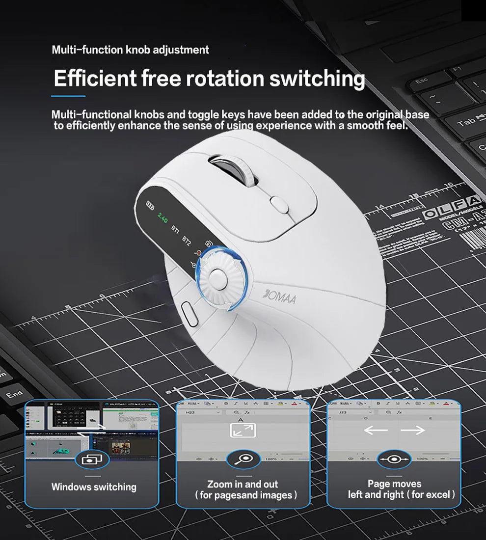 Wireless Rechargeable Optical Mouse