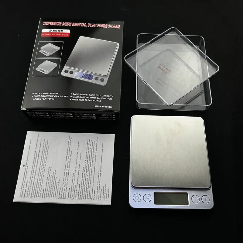 Precision USB Digital Scale Pocket Digital  Scale 3kg 0.1g / 500g 0.01g