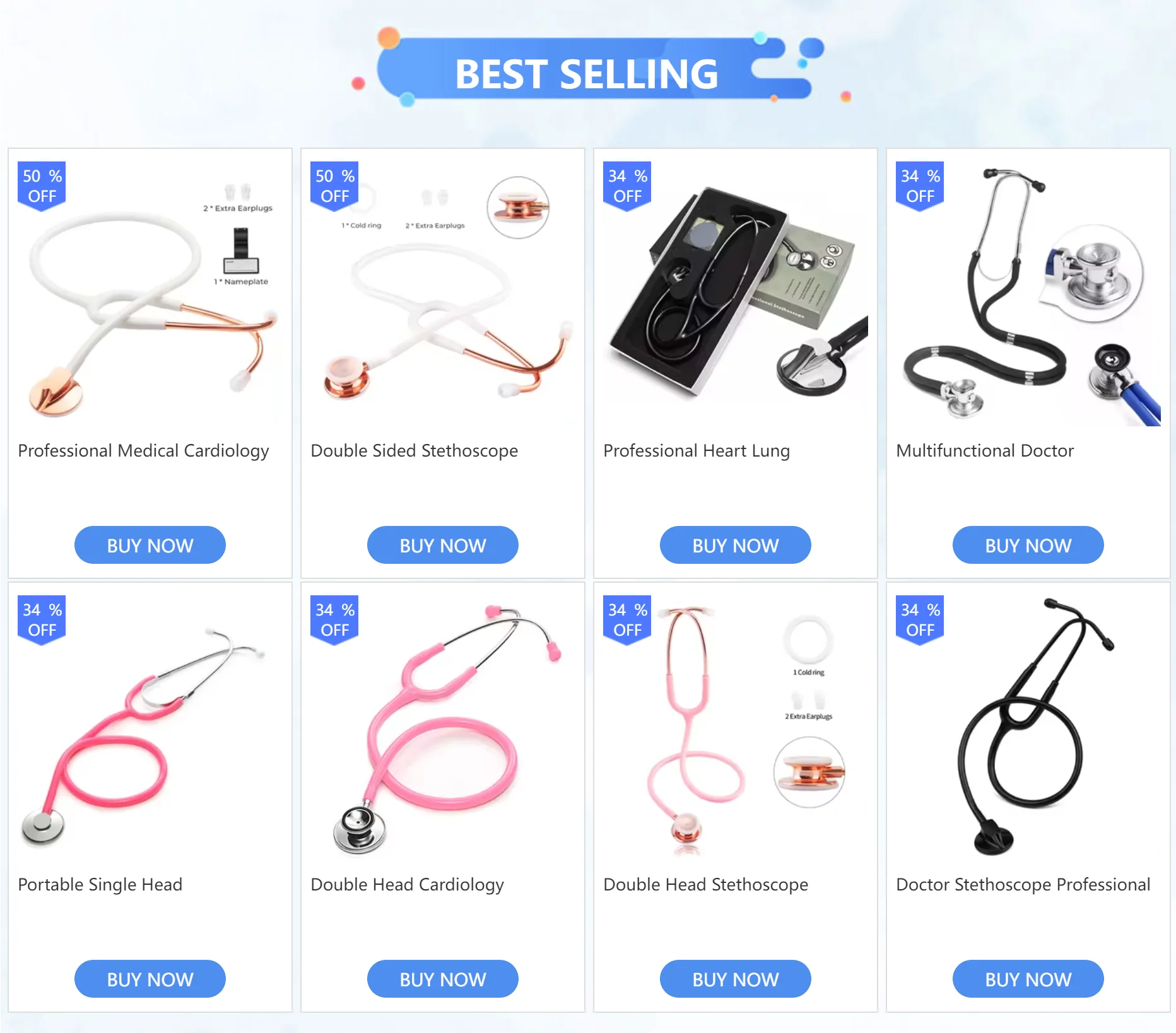 Single Head Stethoscope