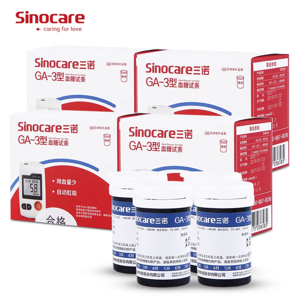 Sinocare Blood Glucose Test Strips