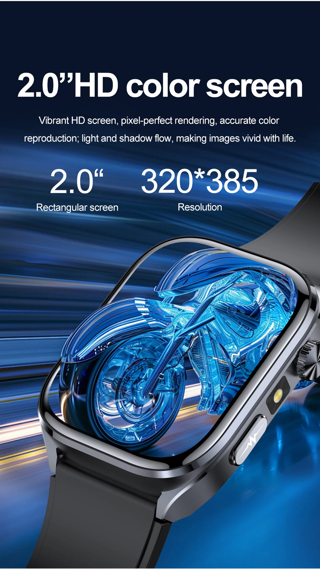 2025 Advanced Health Smart Watch for Men | ECG, Blood Pressure, Blood Oxygen