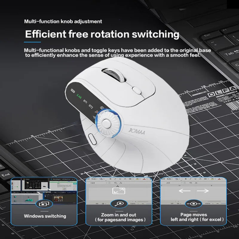 Wireless Rechargeable Optical Mouse