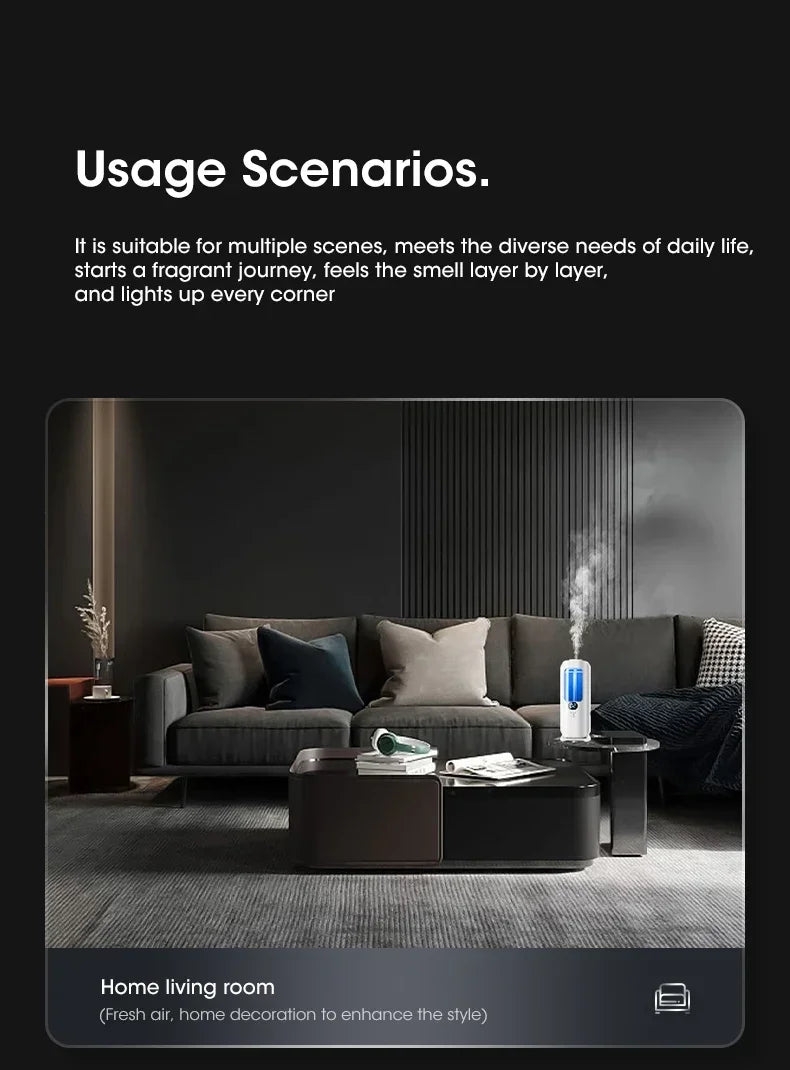 Rechargeable Aromatic Diffuser with 5 Modes