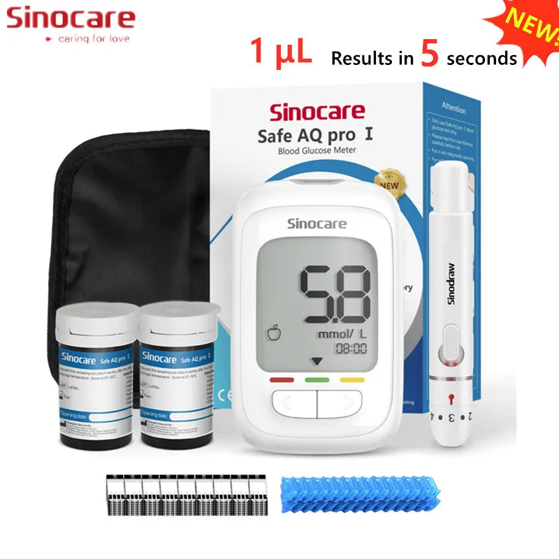 Sinocare Glucometer Kit