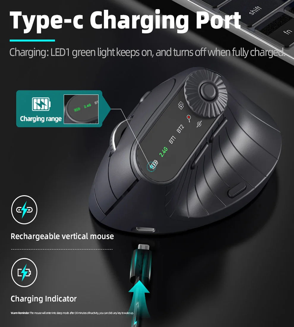 Wireless Rechargeable Optical Mouse