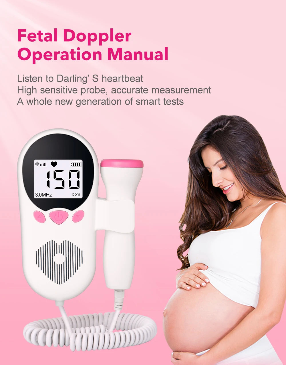 Aicare Doppler Fetal Heart Rate Monitor