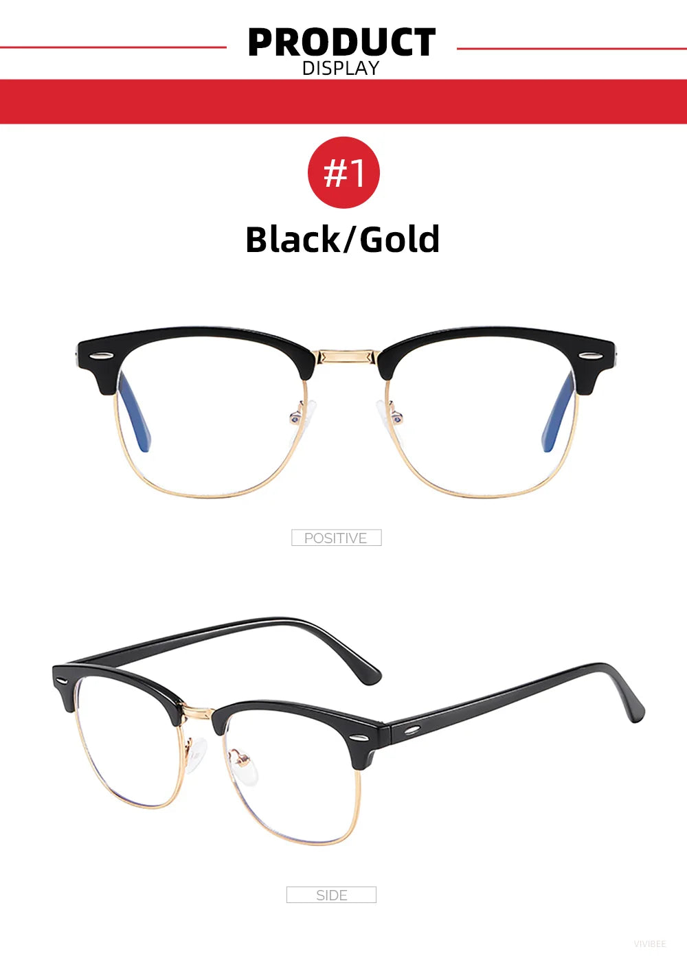 Vintage Anti Blue Light Blocking Glasses