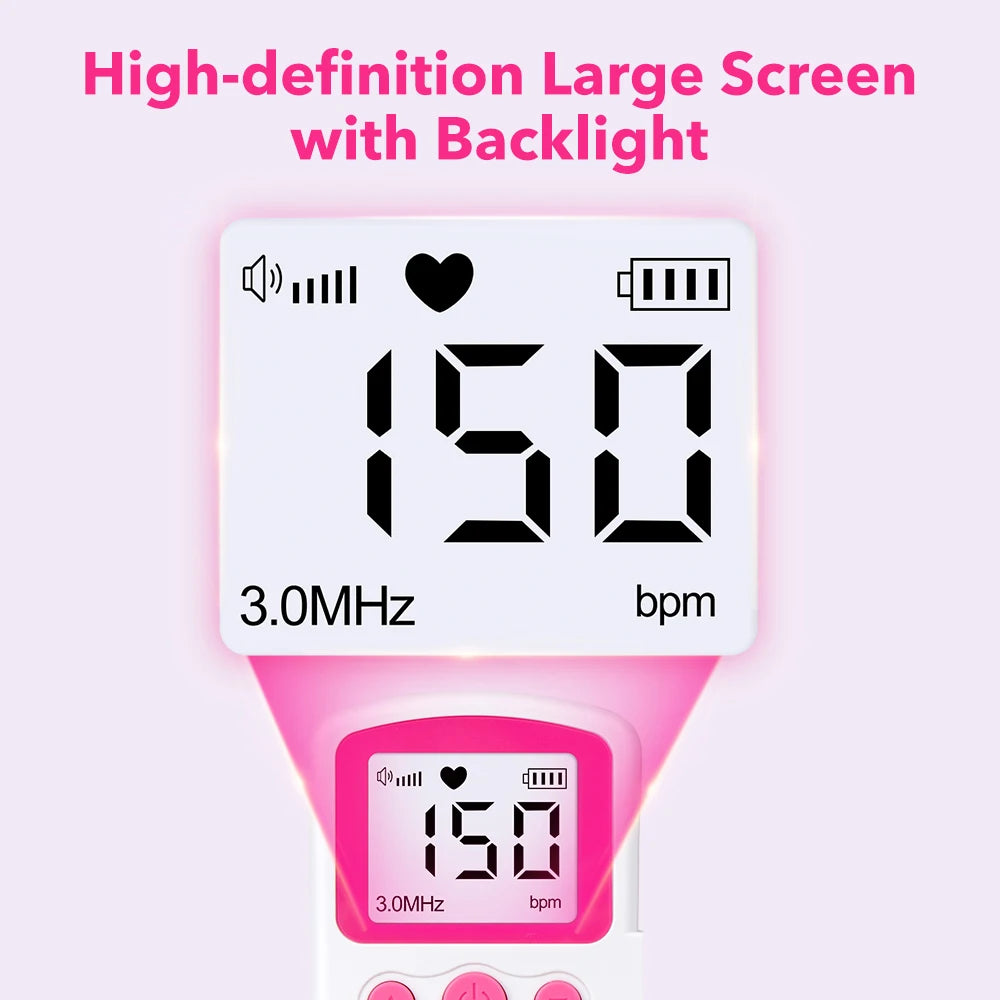 2MHz Ultrasound Fetal Heart Rate Detector