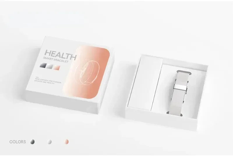 AI Smart Health Bracelet | Blood Pressure, Sleep & Heart Rate Monitor