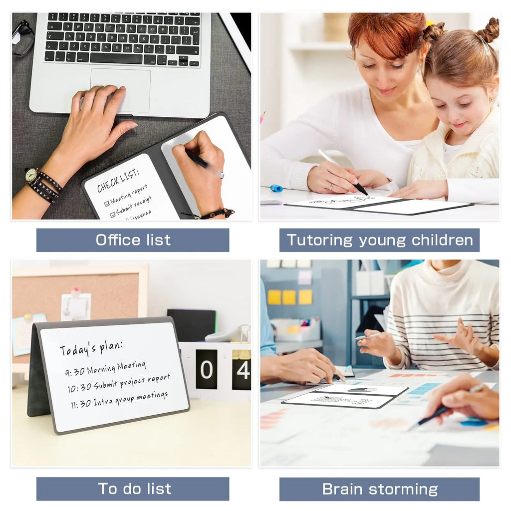 A5 Reusable Whiteboard Notebook Set