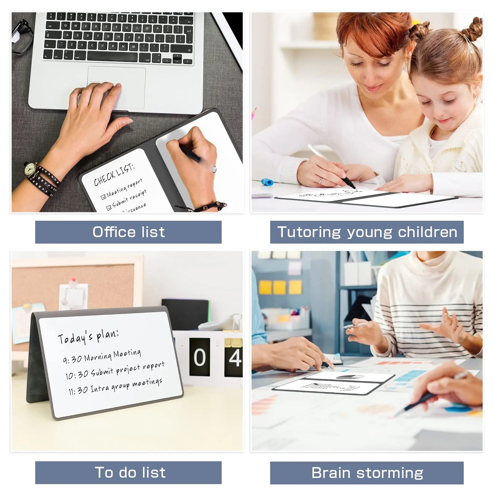 A5 Reusable Whiteboard Notebook Set
