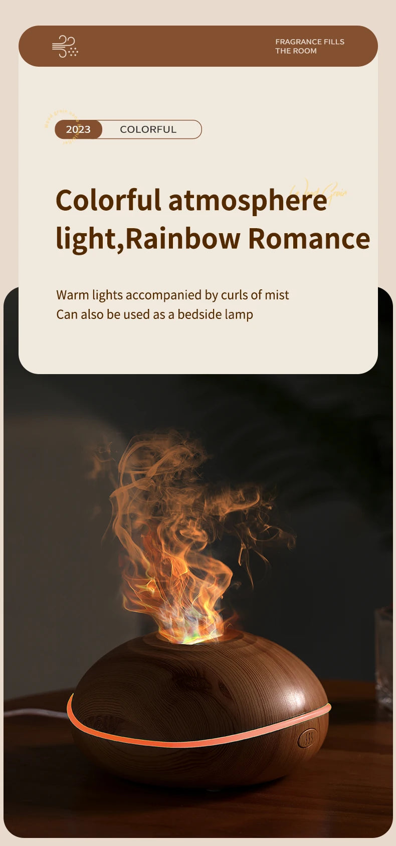 Air Humidifier Aromatherapy Essential Oil Diffuser