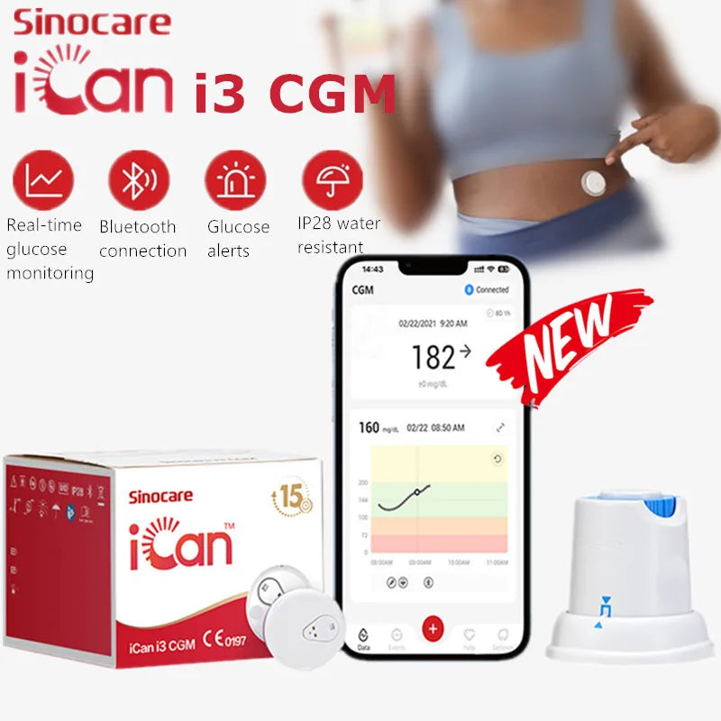 Sinocare Glucometer Kit