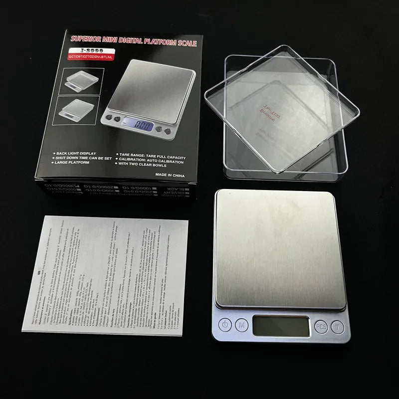 Precision USB Digital Scale Pocket Digital  Scale 3kg 0.1g / 500g 0.01g