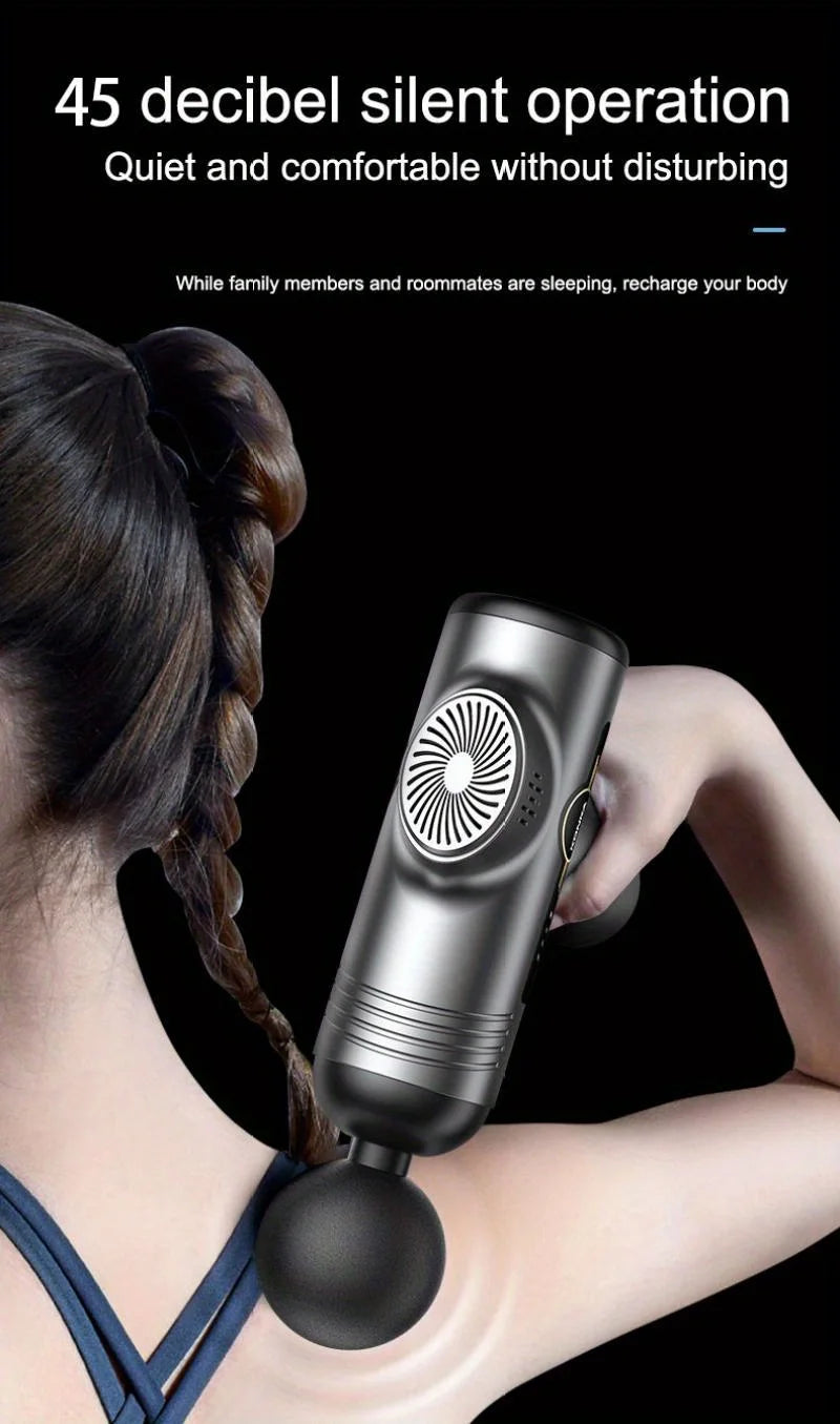 Portable Fascia Gun Vibration Massage