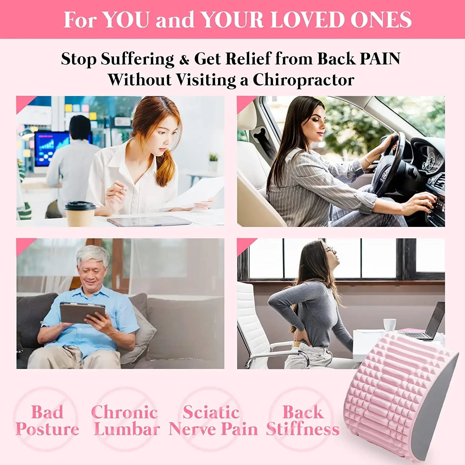 Back Stretcher for Back Pain