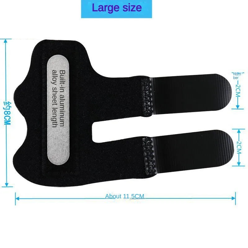 1PC Pain Relief Strap Finger Brace Splint Arthritis Support Compression Bandage Joint Pain Protector