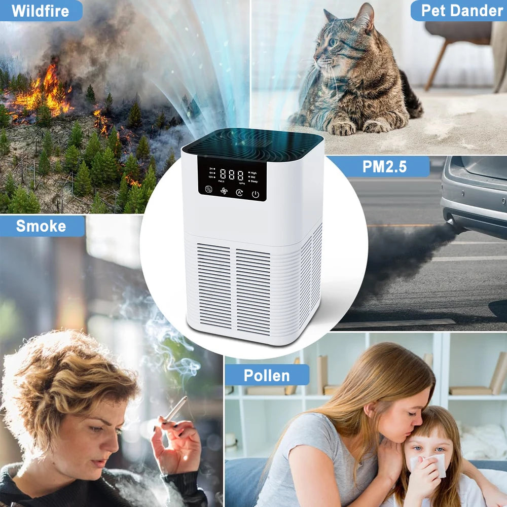 Portable Desktop Air Purifier
