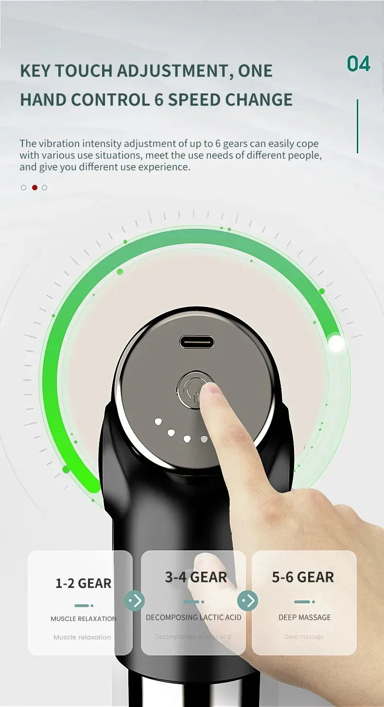 Mini Fascia Vibration Massage Gun