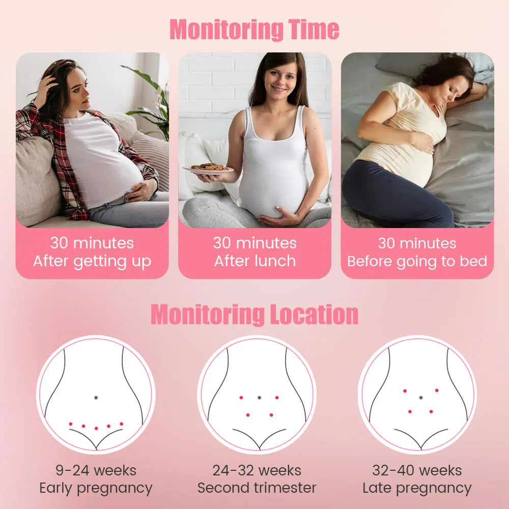 Ultrasound Baby Heart Rate Detector